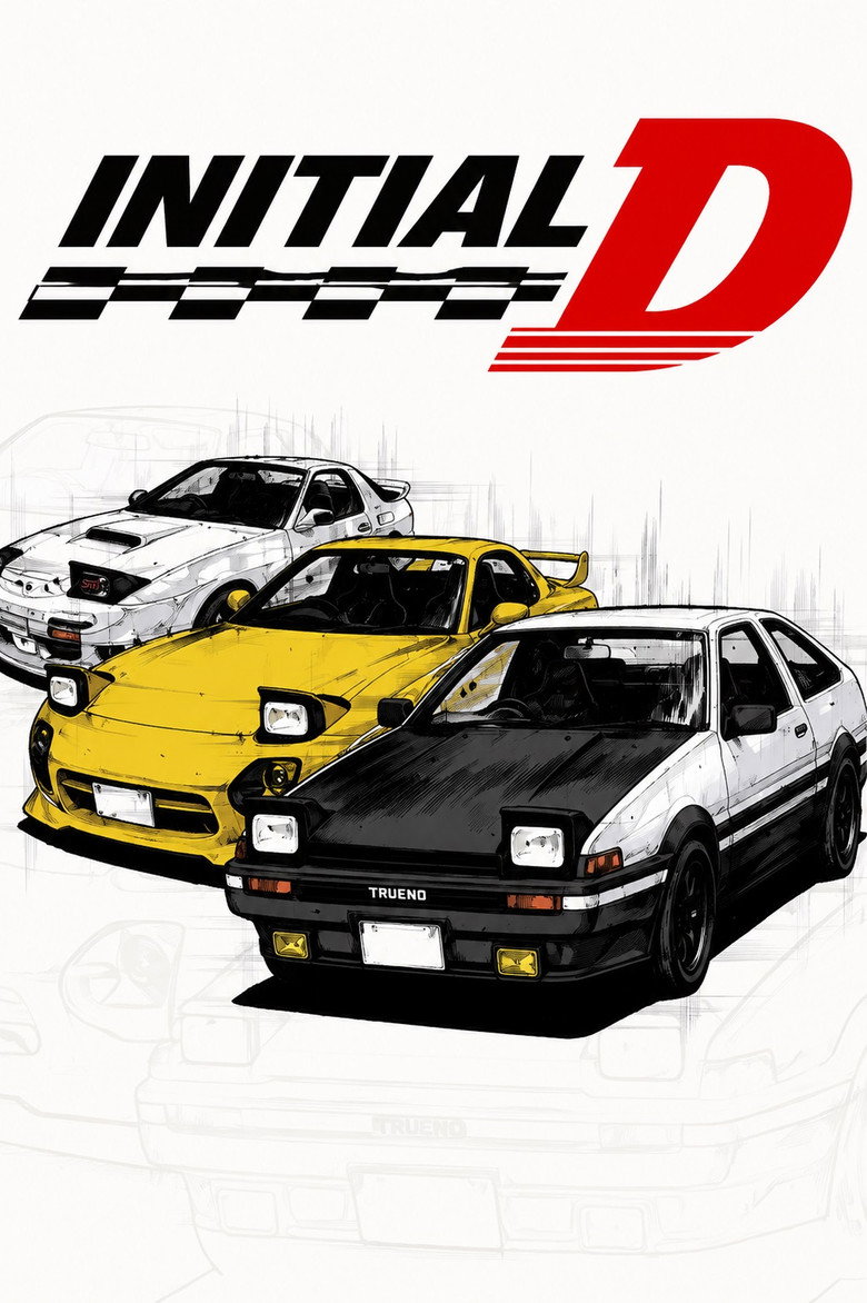 Capa de Initial D