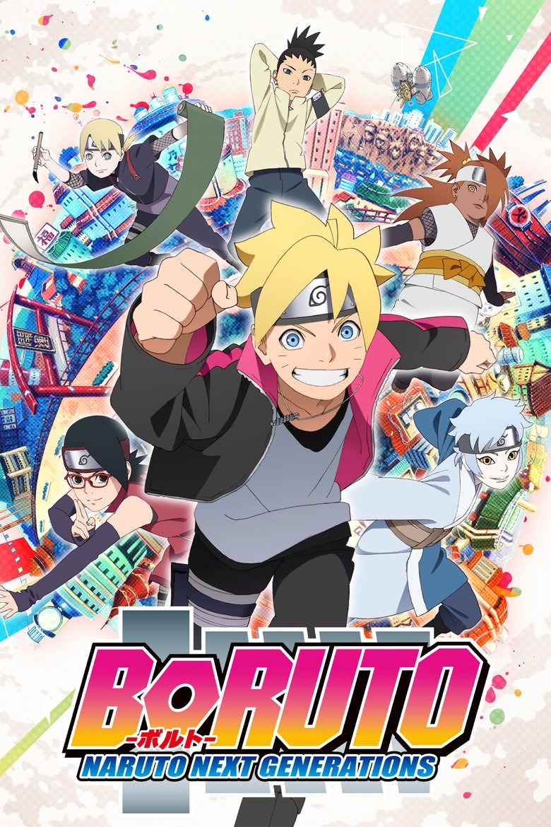Capa de Boruto: Naruto Next Generations